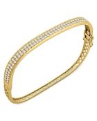 Bloomingdale's Diamond Double Row Bangle Bracelet In 14k Yellow Gold, 1.90 Ct. T.w. - 100% Exclusive