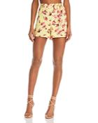 Cami Nyc Claudia Floral-print Silk Mini Shorts