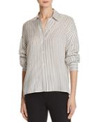 Vince Menswear Stripe Silk Shirt