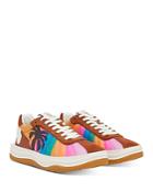 Palm Angels Men's Rainbow Lace Up Sneakers