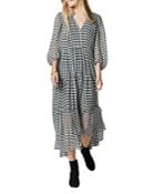Joie Tobey Printed Tiered Dress