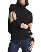 Reiss Nova Freedom Colorblocked Top