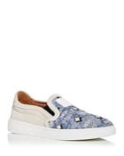 Mcm Women's Monogram Slip On Sneakers