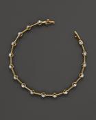Diamond Station Bracelet In 14k Yellow Gold, 1.50 Ct. T.w. - 100% Exclusive