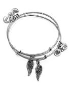 Alex And Ani Wing Expandable Wire Bangles, Set Of 2