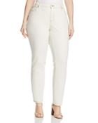 Eileen Fisher Plus Skinny Jeans In Undyed Natural - 100% Exclusive