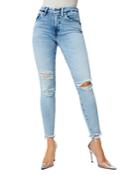 Good American Good Legs Ripped Jeans In B833