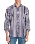 Robert Graham Exmoor Long Sleeve Classic Fit Button Down Shirt - Compare At $188