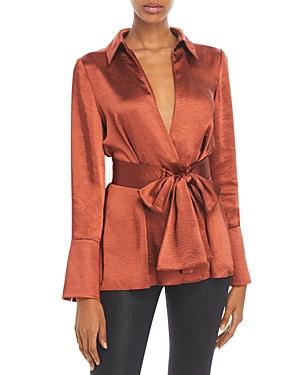 Significant Other Aura Tie Waist Top