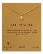 Dogeared All Is Well Hamsa Necklace, 18