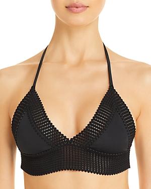Peixoto Naomi Mesh Bikini Top