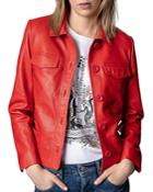 Zadig & Voltaire Liam Leather Jacket