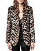 Zadig & Voltaire Venus Soft Tiger Jacket