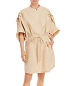 3.1 Phillip Lim Knotted Sleeve Mid Length Dress