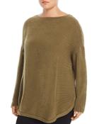 One A Plus Relaxed Button-cuff Sweater