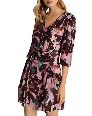 Reiss Josephine Floral Print Dress