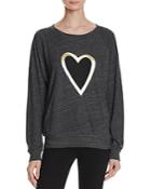 Nation Ltd Heart Raglan Sweatshirt - 100% Exclusive