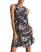 Reiss Mia Printed Two In One Sweater & Dress