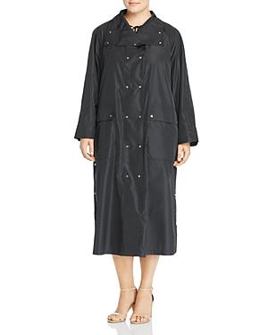 Marina Rinaldi Tiziana Studded Raincoat