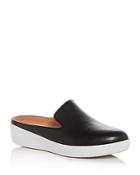 Fitflop Women's Superskate Leather Demi Wedge Mules