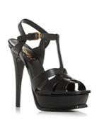 Saint Laurent Women's Tribute Platform High Heel Sandals