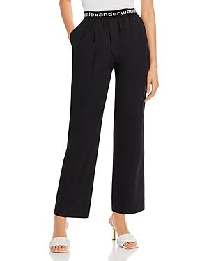 Alexanderwang.t Pull On Pleated Pants