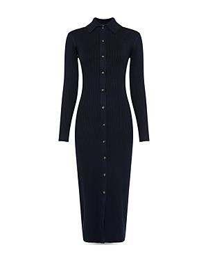 French Connection Mari Pleated Cardigan Dress