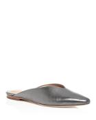 Halston Heritage Women's Taye Leather Pointed Toe Mules