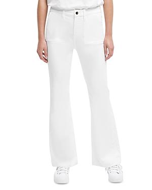 Jen 7 Patch Pocket Trouser Jeans In Clean White