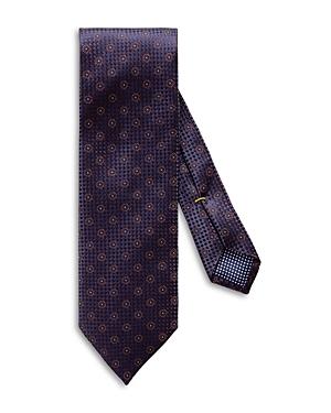 Eton Silk Floral Medallion Classic Tie