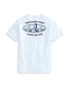 Vineyard Vines Long Island Sailboat Waves Pocket Tee