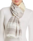 Fraas Color-block Striped Scarf
