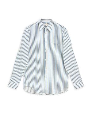 Sunflower Adrian Cotton Striped Regular Fit Shirt