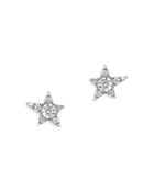 Bloomingdale's Diamond Star Stud Earrings In 14k White Gold, 0.25 Ct. T.w. - 100% Exclusive