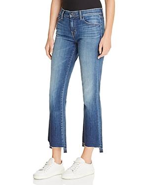 J Brand Selena Mid Rise Crop Jeans In Decoy