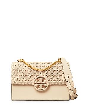 Tory Burch Miller Basketweave Shoulder Bag