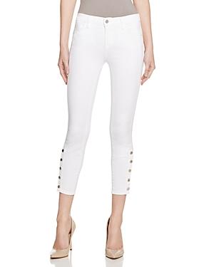J Brand Suvi Skinny Jeans In White