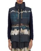 Weekend Max Mara Pepsi Padded Printed Vest