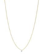 Aerodiamonds 18k Yellow Gold Solo Petite Diamond Fringe Necklace, 16