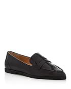 Michael Michael Kors Connor Patent Pointed Toe Penny Loafers