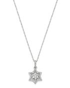 Bloomingdale's Diamond Star Of David Pendant Necklace In 14k White Gold, 0.25 Ct. T.w. - 100% Exclusive