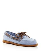 Sperry Men's Authentic Original Two Eye Chambray Boat Shoes