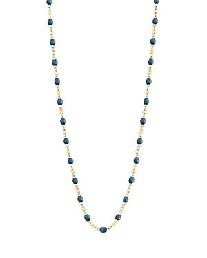 Gigi Clozeau 18k Yellow Gold Classic Gigi Resin Bead Collar Necklace, 16.5