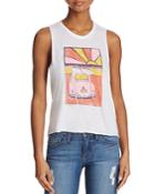 Michelle By Comune Graphic Muscle Tank