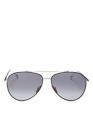 Isabel Marant Women's Brow Bar Aviator Sunglasses, 60mm