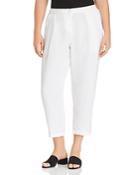 Eileen Fisher Plus Pleated Ankle Pants