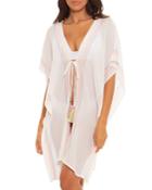 Soluna Rising Sun Cotton Kimono Cover-up