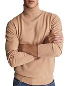 Reiss Regal Cashmere Solid Slim Fit Turtleneck Sweater