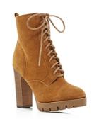 Report Signature Pommel Suede Lug Sole Boots - Compare At $120