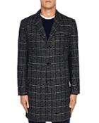 Ted Baker Ando Checked Overcoat